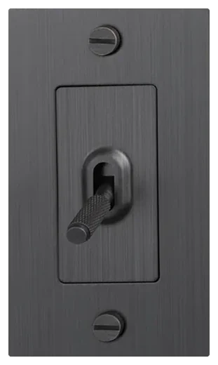 Buster + Punch 1G toggle switch in Smoked Bronze (NTG-093818)