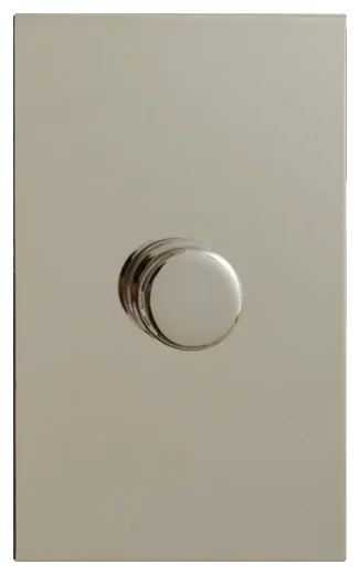 Forbes & Lomax rotary dimmer in Nickel Silver
