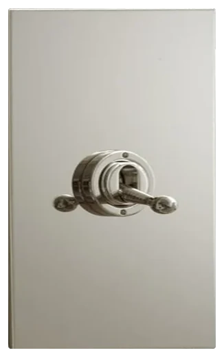 Forbes & Lomax toggle switch in Nickel Silver (15931)