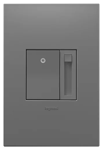 Legrand adorne paddle LED Advanced dimmer in Magnesium (ADPD153LM2)