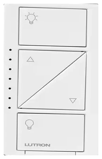 Lutron Caseta Original Smart Dimmer Switch in Gloss White (PD-6WCL-WH)